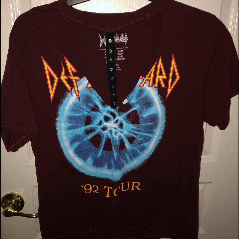 Def leppard t shirt